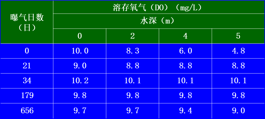 微纳米射流曝气水质净化系统启动后熊本县有明町大浦防砂大坝